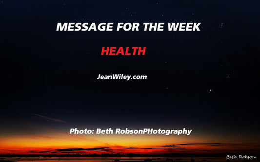 July 10th: Message for the Week