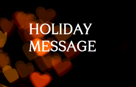 Holiday Message