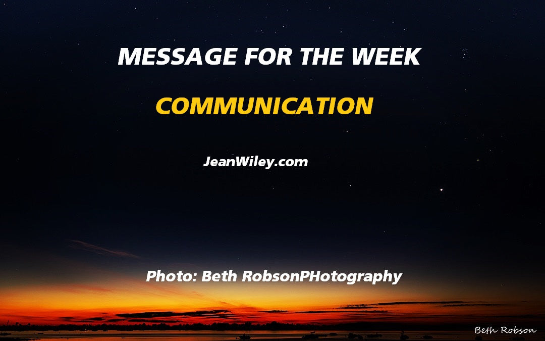 July 3rd Message for the Week