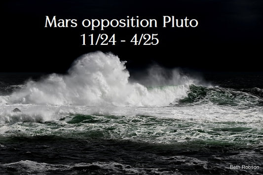 Mars Pluto Opposition November 2024 - April 2025