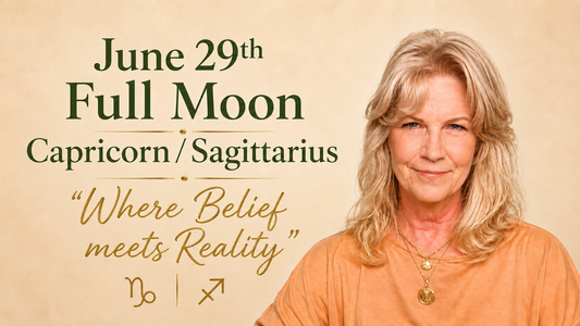 June 29th:  Full Moon Capricorn/Sagittarius