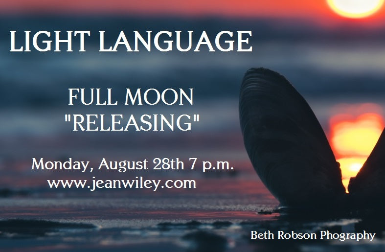 Monday, August 28th:  Full Moon Light Language Webinar