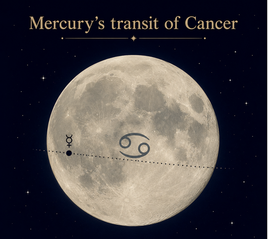 Mercury's long journey through Cancer