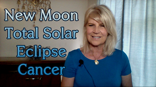 July 2nd:  New Moon Total Solar Eclipse in Cancer