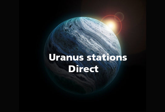 Uranus stations Direct January 27th ~
