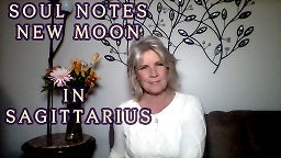 December 18th:  SOUL NOTE for New Moon in Sagittarius / Saturn transits Capricorn